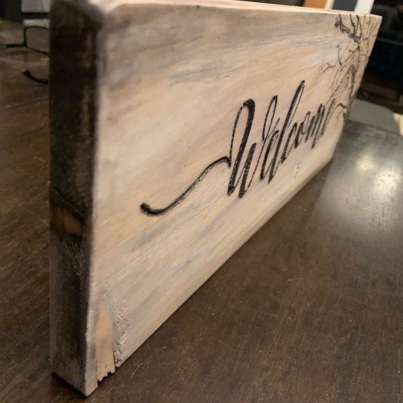 SOLD - Welcome sign - Picture 2 of 6